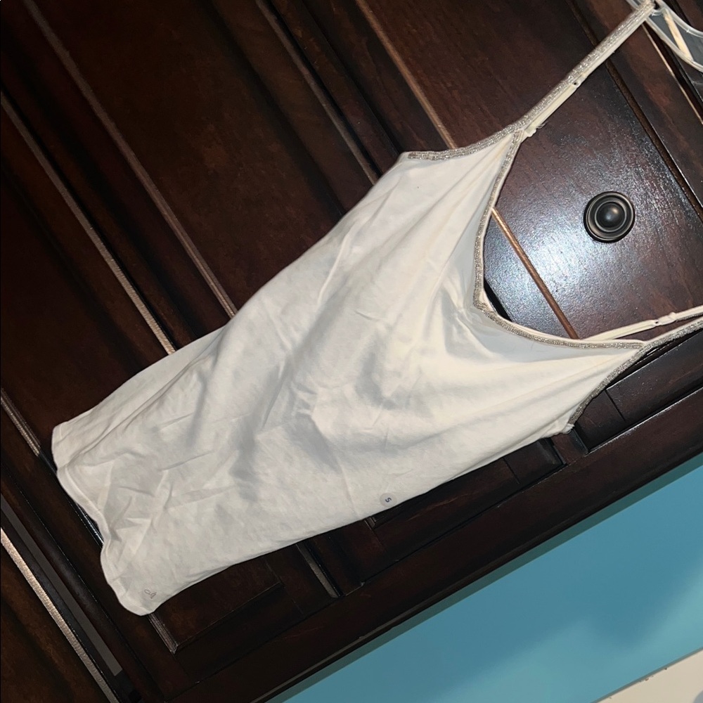 American Eagle Outfitters White Tank Top
